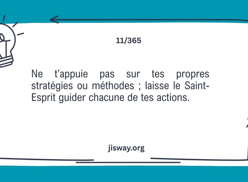 Saint Esprit, oriente-moi !
