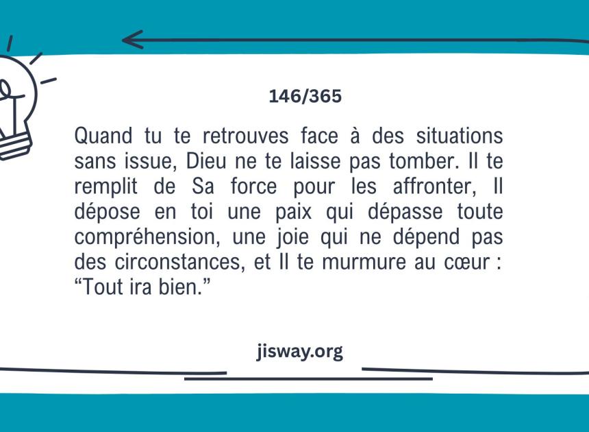 La puissance de Dieu transforme ta peur en assurance.